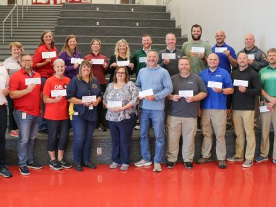 HCPS principals with spring fund checks