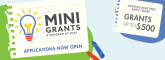 Mini grants now open